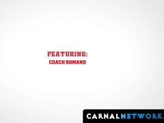 Fetish bear enjoys raw breeding with college twink Logan Cross