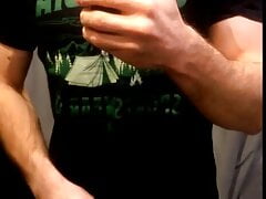 Secretly JERKING off in the Fitting room of a clothing store, I can be noticed at any moment!