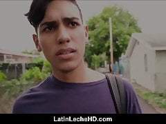 Amateur Latino Twink Huge Cock Paid Cash Fuck Stranger POV