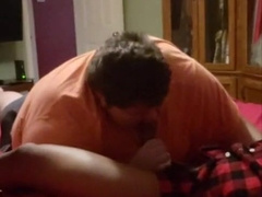 Chub Blowing off a Black Dude