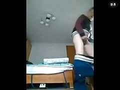 Old man masturbating