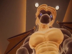 beefy dragon unwrap-taunts and demonstrates off for you