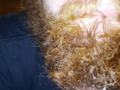 Salivating ASMR / My Good-Sized Facial Hair Gets Coated / Fetish / Hefty Tongue / 4k Quality