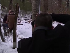 Damon Andros swallows all of his step sons hot load