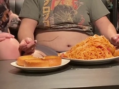 Fat uncle belly, belly stuffing, ftm
