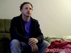 Hot Jerzee gets naughty with Joes fat dick in his mouth