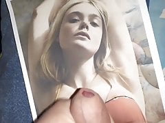 Elle Fanning Cum Tribute