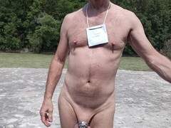 Public cruising, german, slave bitch