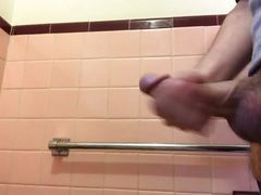 Desperately Needed to Drain My Swollen Balls - Public Bathroom