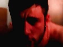 Enduring the pain of this huge cock in my ass