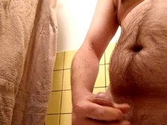 ED EDEN ENJOYS TOWEL MASTURBATION