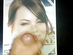 Emma Stone cum tribute #1