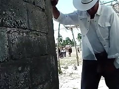 Pissing in the street