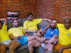 Time to witness football with buddies completed in hell