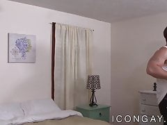 Jock Roman Todd ass bangs his cute lover Calvin Banks