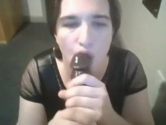 POINT OF VIEW Sissy BIG BLACK COCK Sucky-Sucky