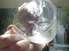 Sissy Faggot Swallows Own Cum