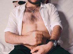 Stunning Noel Dero witnesses pornography and massages his manmeat in a rubber close-up.