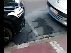 Masturbation outdoor