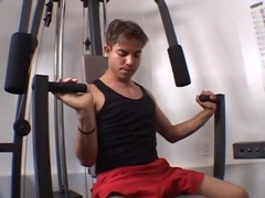 Young Twink Bangs Older Trainer Anally