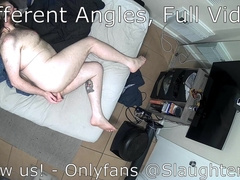 When the Beau is away, the faux-cock shall have fun