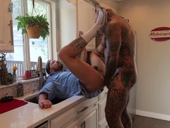 Gay blowjob, the plumber, hunk bareback