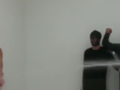 Gay college gangbang in shower with hot freshers