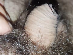 Teen small hairy uncut cock
