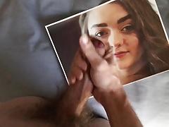Maisie Williams cum tribute 20