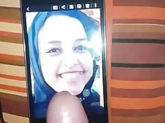 Video tribute beauty smile girl in hijab