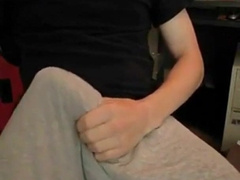 Big Cock, Huge Load! Amateur Handjob by a Man with a Big Dick!