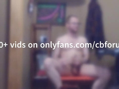 Young Parent Wanks his Fur covered Manmeat