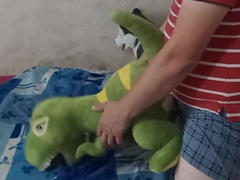 Green dinosaur t-rex Fun#22