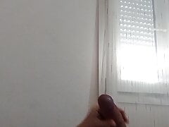 Hot summer young guy jerking off  #15