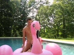 Sexy speedo hunks having fun