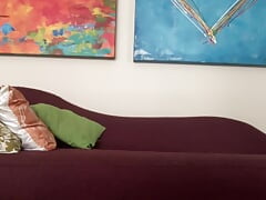 an afternoon with my black  dildo