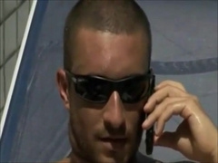 Zwei Brasilianer ficken einen Franzosen