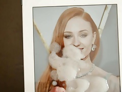 Sophie Turner cumtribute - march 2016