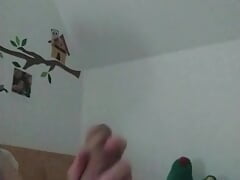 Masturbation with a nice cumshoo in a condom