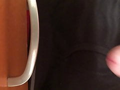 Small cock, tiny dick, stroking, cum, cumming.