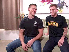 ActiveDuty Hunky Marine's first humid Dog is On Film!
