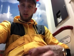 BRIT SCALLY TWINK JACKING ON PUBLIC INSTRUCT