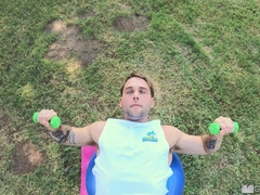 MenPov 2 Park Hairy Men Meet Up For Some Multiracial Gorgeous Time