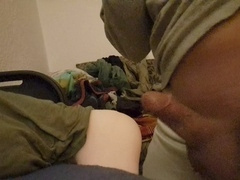 Fucking my stepbrother's tight ass in secret