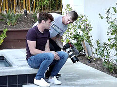 Travis Berkley penetrates his online encounter Christian Bay