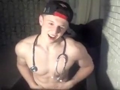 blonde guy cum!