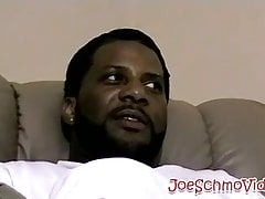 Big cocked black amateur masturbates solo on camera