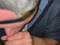 He comes by for more head, wants to observe his scrotum this time POINT OF VIEW