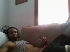 Str8 bbc jerking watching porn 2