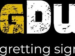 Hung dude kneels and worships long and big dicks in a nasty gangbang